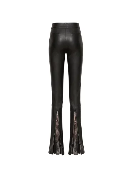 Pantaloni Almaz din dantelă negru