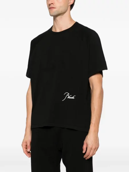 Tricou Rhude cu autograf negru