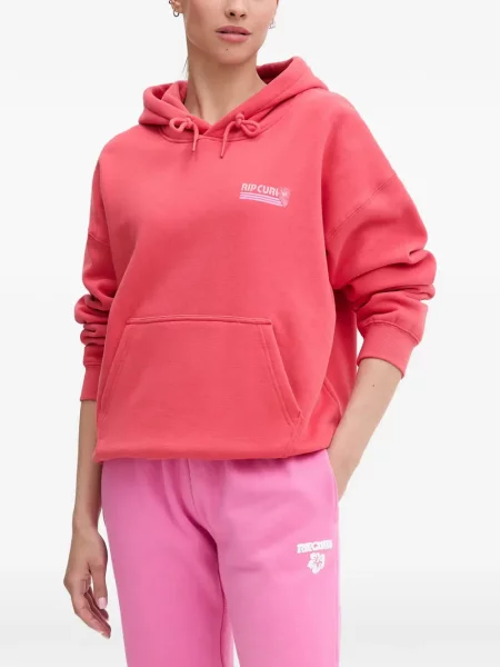 Hanorac cu glugă Rip Curl cu imagine cu cordon roșu