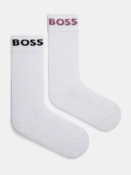 Чорапи BOSS 2 броя бяло