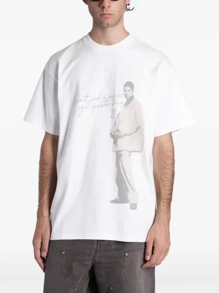 Tricou Carhartt Wip cu imagine alb