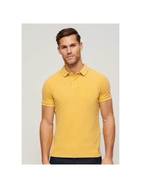 Polo Superdry Destroyed żółta