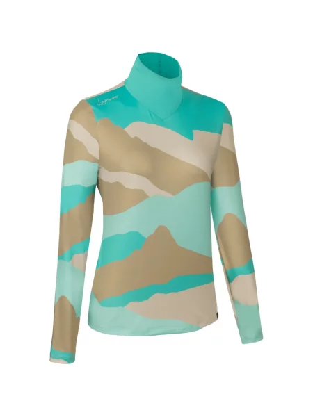 Lung tricou Lamunt albastru