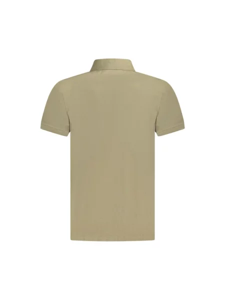 Koszulka polo Timberland klasyczna z logo brązowa