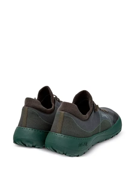 Sneakerși Camper cu șireturi tricotate gri
