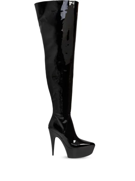 Botine Balenciaga din piele negru