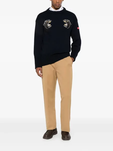Pulover Junya Watanabe Man cu broderie albastru