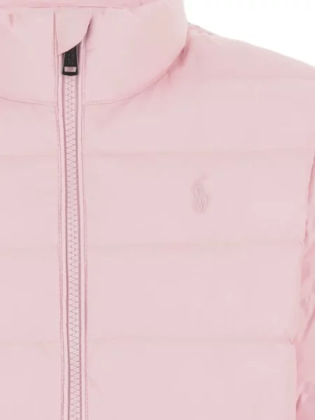 Kurtka dziecięca Polo Ralph Lauren różowa