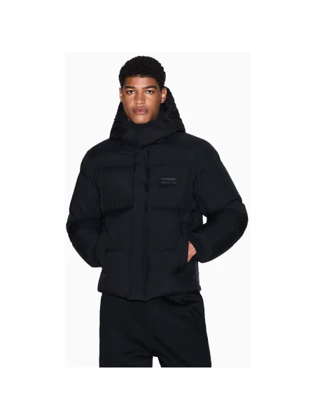Geacă cu puf Armani Exchange negru