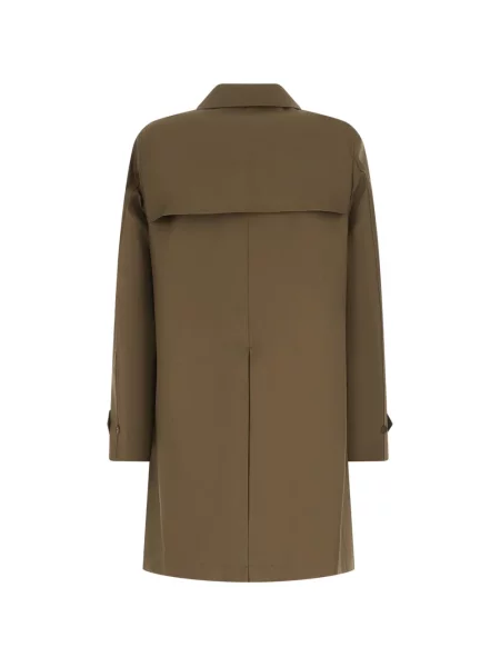 Двуреден тренчкот Fendi зелено