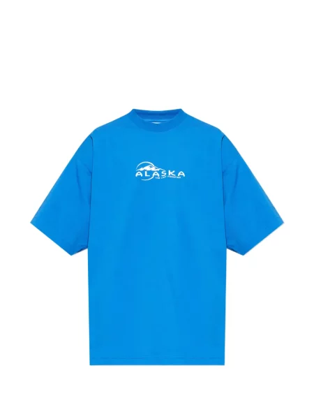 Tricou Vetements albastru