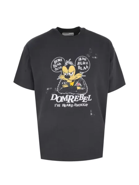 Tricou Domrebel negru
