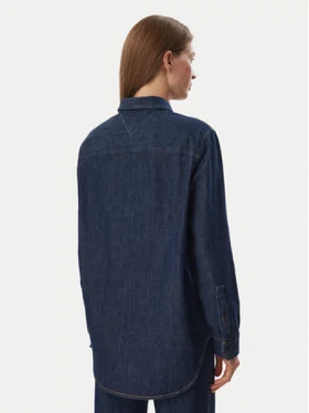 TOMMY HILFIGER Bluza mornarsko plava