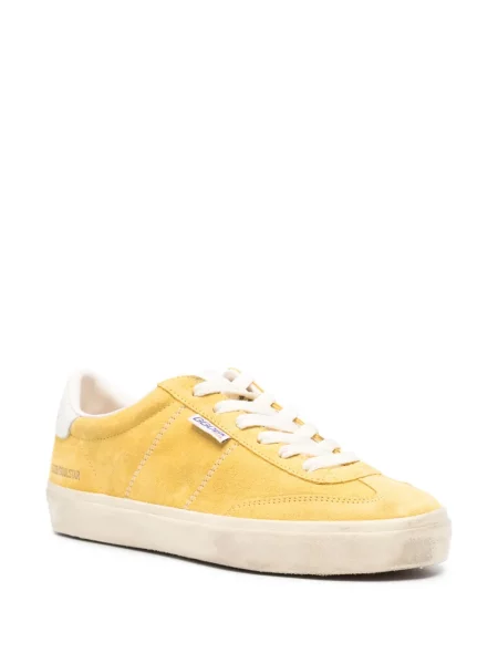 Zomšinės sportbačiai Golden Goose geltona