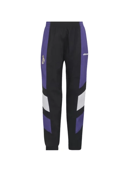 Pantaloni Adidas alergare alb