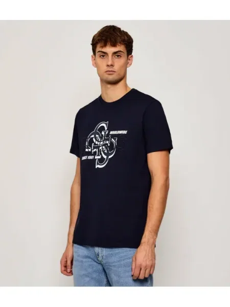 Guess Tricou albastru
