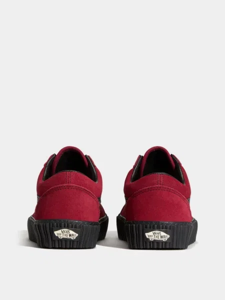 Замшевые кеды Vans красные