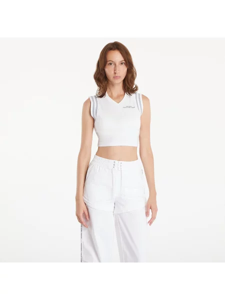 Top Converse x Feng Chen Wang Polo Top White/ Arctic Ice XL białe