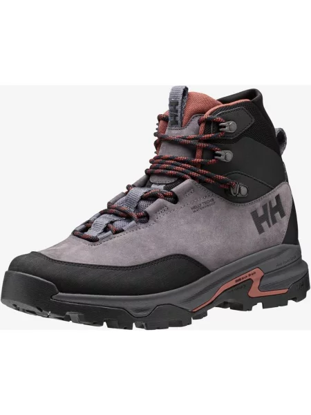 Buty trekkingowe Helly Hansen Ascender Pro Trek szary ciemnoczerwony 40 czarny