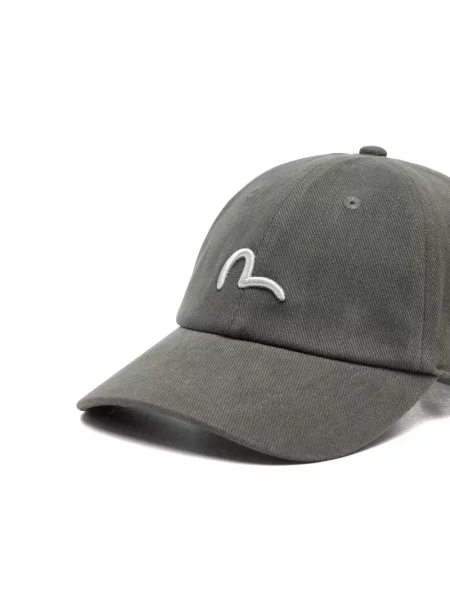 Baseball sapka Evisu autogrammal szürke