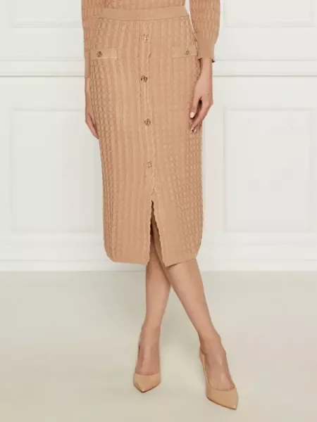 TWINSET Fustă bej