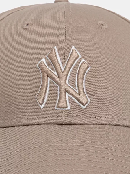 Бейсболка New Era 0 бежевий