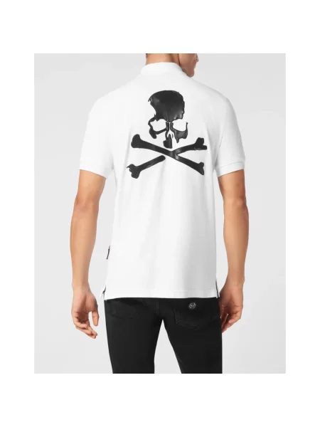 Koszulka polo Philipp Plein biała