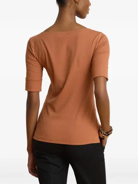 Top Lauren Ralph Lauren portocaliu