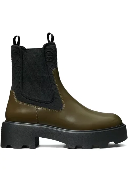 Botine chelsea Tory Burch verde