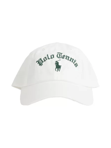 Czapka z daszkiem Polo Ralph Lauren biała