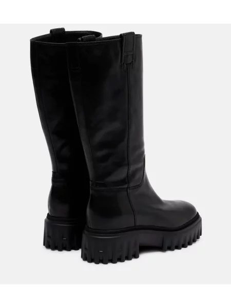 Botine Hogan din piele negru