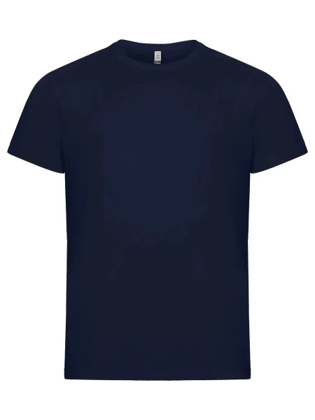 Clique Classic OC-T T-shirt z bawełny organicznej krój klasyczny – dark niebieska