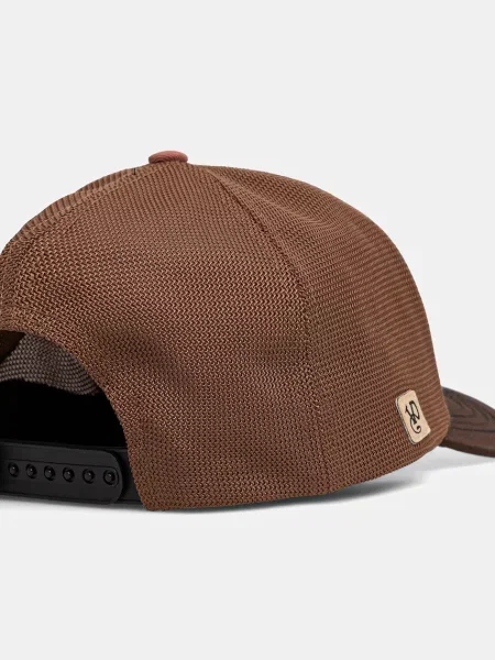 Кепка Von Dutch коричневая
