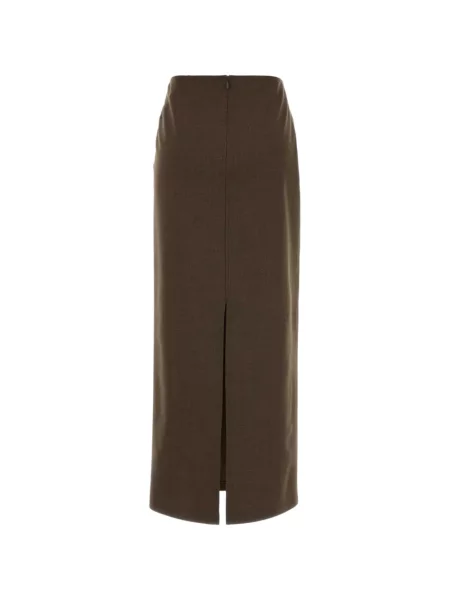 Fustă tip creion Jil Sander maro