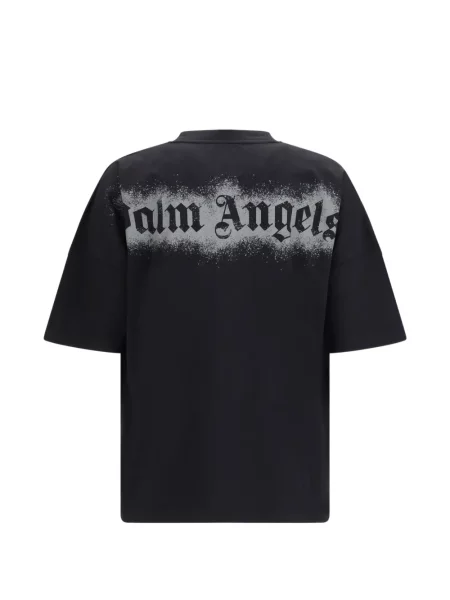 Γραφικό μπλουζάκι Palm Angels με σχέδιο μαύρο
