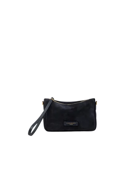 Torebka crossbody Gianni Chiarini zamszowa granatowa