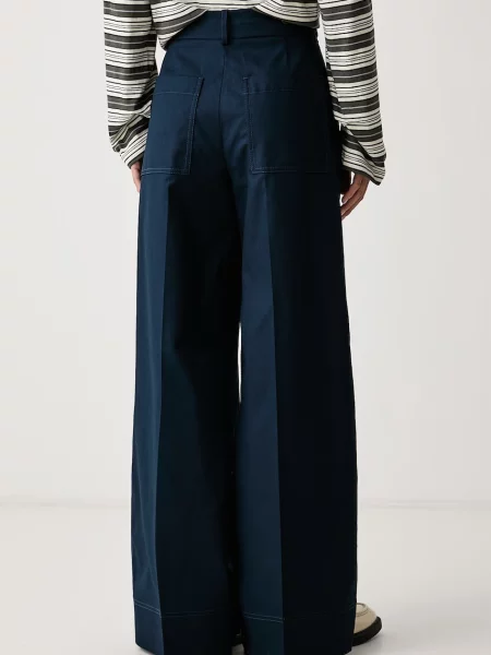 Tommy Hilfiger spodnie straight granatowe