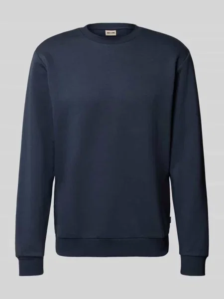 Bluza o kroju regular fit z mieszanki bawełny model ‘CERES’ Only & Sons granatowa