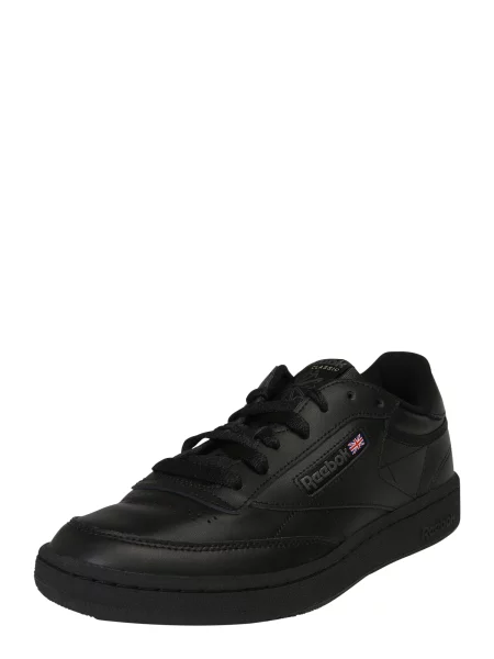 Sneakerși Reebok Classics cu șireturi din dantelă negru