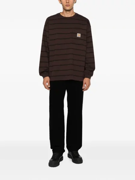 Lung tricou Carhartt Wip maro
