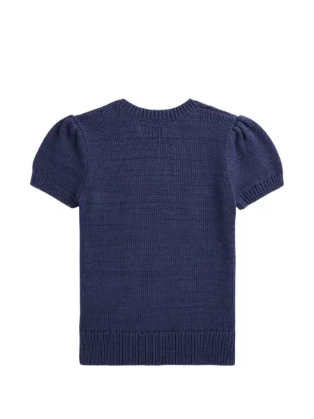 Koszulka polo dziecięca Polo Ralph Lauren niebieska