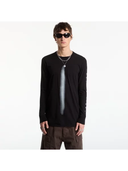 Tricou Rick Owens DRKSHDW Level Ls T-Shirt Black/ Milk L negru