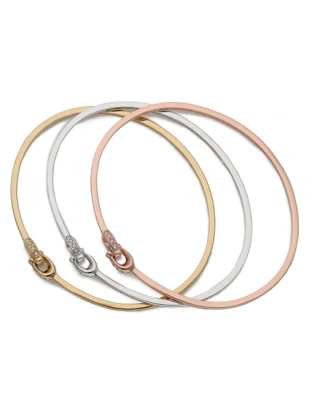 Комплект 3 гривни Coach златисто