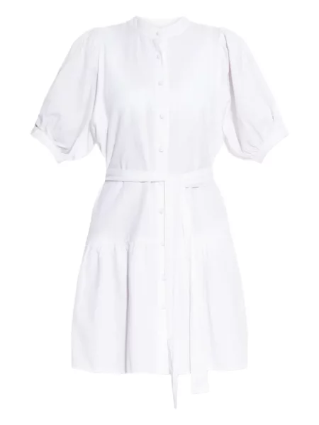 Rochie mini Melissa Odabash de costum alb