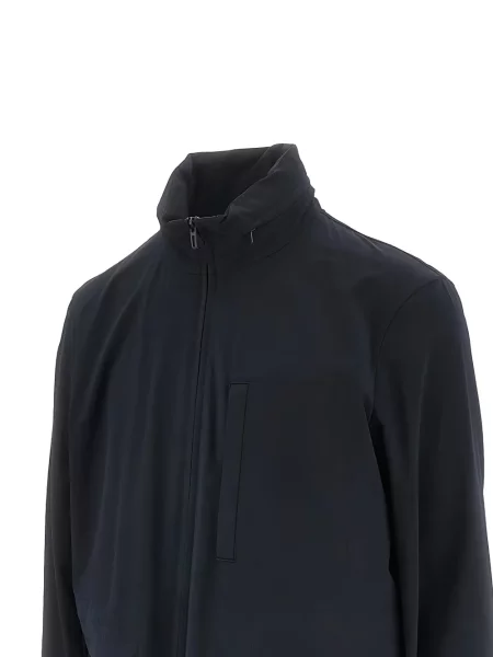 Geacă Emporio Armani albastru