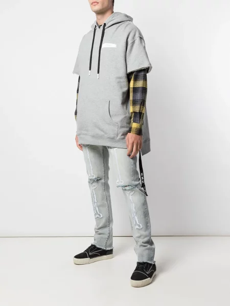 Majica s kapuljačom Haculla siva