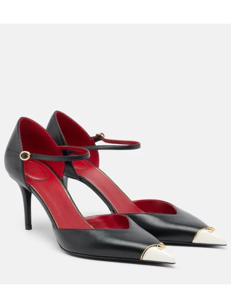 Pantofi cu toc Valentino Garavani din piele negru