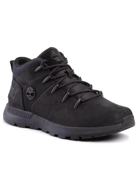 Μπότες Timberland με κορδόνια μαύρο