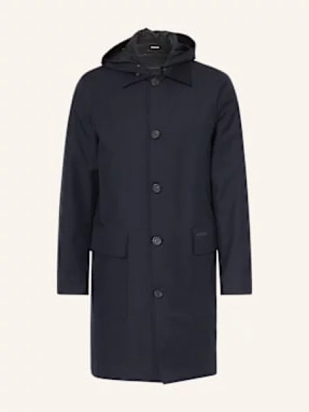 Mackage Płaszcz Puchowy Mathias blau granatowy