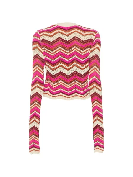 Decupat cardigan Devon Windsor tricotate roz